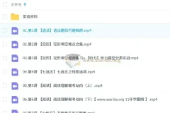 2025高三高考英语 张冰瑶英语全年 暑假秋季寒假春季