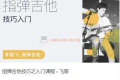 【李祖飞】李祖飞：飞哥弹指吉他俱乐部 飞哥指弹吉他技巧+编曲创作+和声进阶