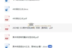清华学霸400个语法公式