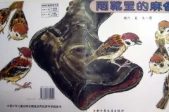 儿童绘本故事《雨靴里的麻雀》PPT