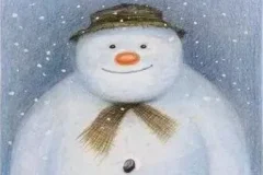 儿童绘本故事《雪人 》PPT