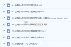 朱韬数学 2024初一数学 S秋季上 A+秋季上