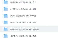 《全网热门动漫小说系列》（已收录7650本）[TXT]