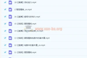 2023高二物理 龚政 a+班暑秋联报 暑假班更新19讲