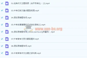 2022初中语文 柳宁 初三语文春季冲顶班