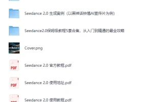 《🔥2026年最火AI视频模型 Seedance 2.0 学习资料包》[MP4]