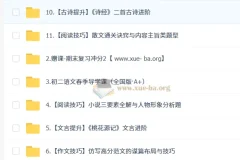 孙清珍 初中语文 初二语文读写素养培训班（春上·全国版·A+）