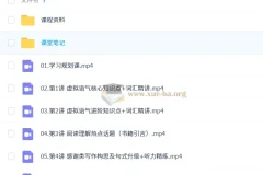 张亮 2026高中高二英语 二轮提升寒假班