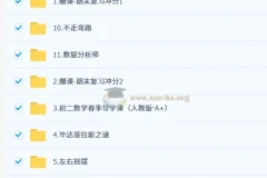 朱韬 初中数学 初二数学数理思维培训班（春上·全国版·S）