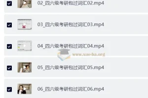 2027考研英语 程思斐英语 四六级考研包过词汇1250个