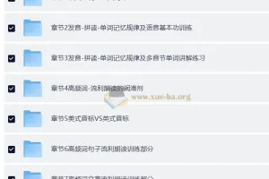 零基础学英语拼读天才（完整版）