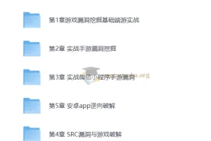 游戏漏洞挖掘（端游页游手游）逆向