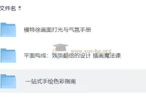 模特徐平面绘画课程合集
